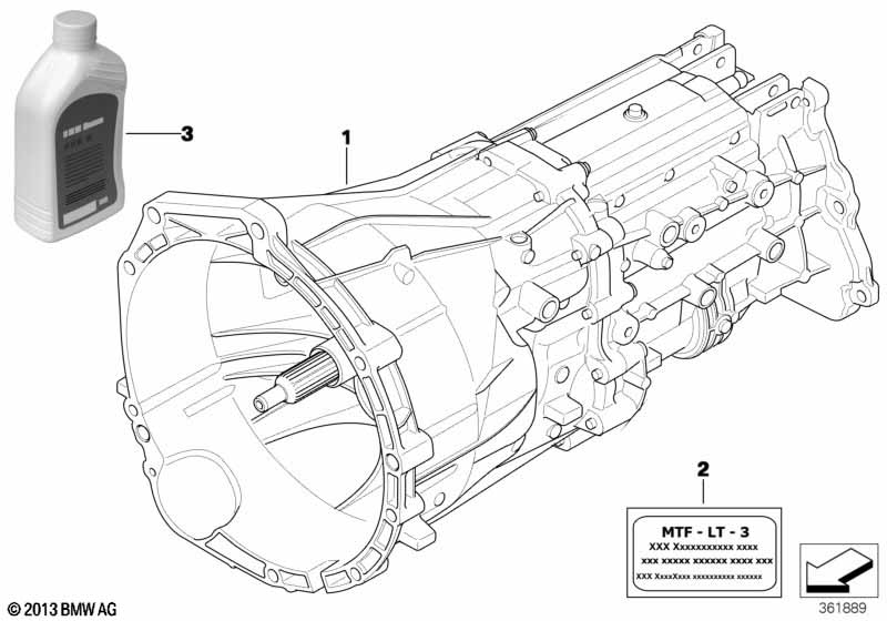 Manual Transmission GS6X53DZ - 4-wheel