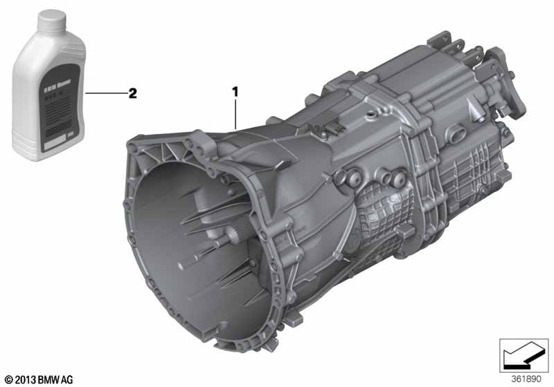Manual gearbox GS6-45BZ