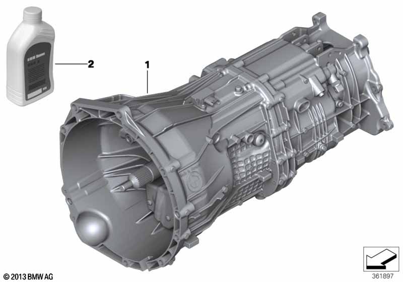 Manual transmission GS6X45DZ