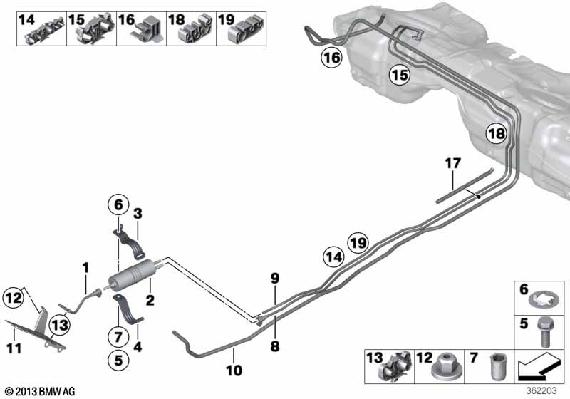 Fuel line / fuel filter