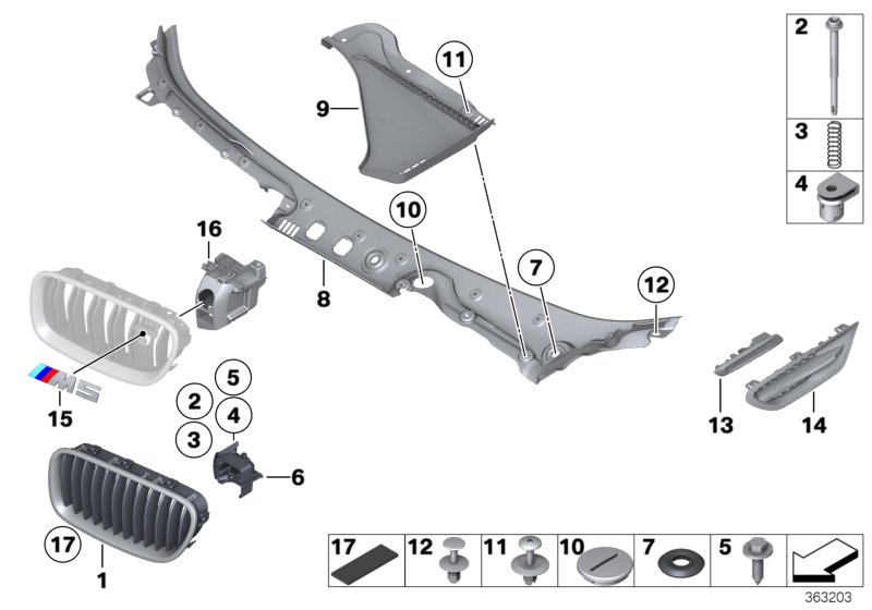 Genuine BMW 51134819903 F10 F11 Cellular Material Pad (Inc. 525dX) | ML Performance UK Car Parts