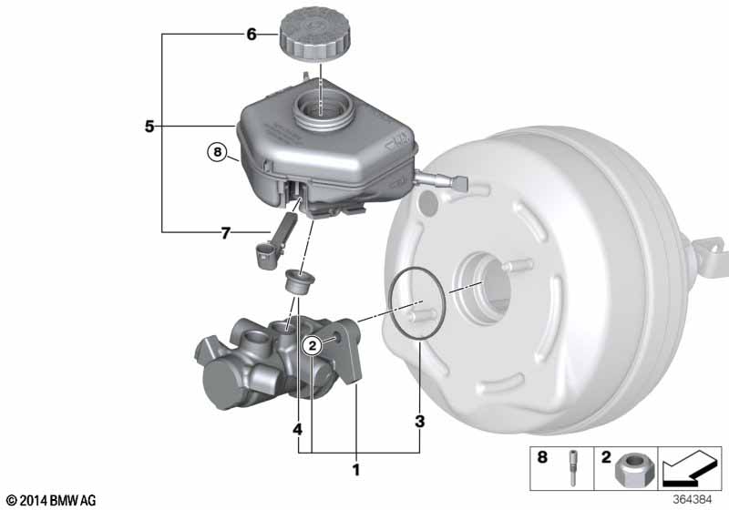 Brake master cylinder