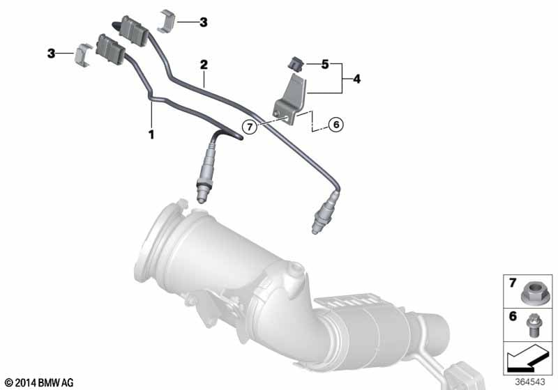 Lambda Probe Fixings