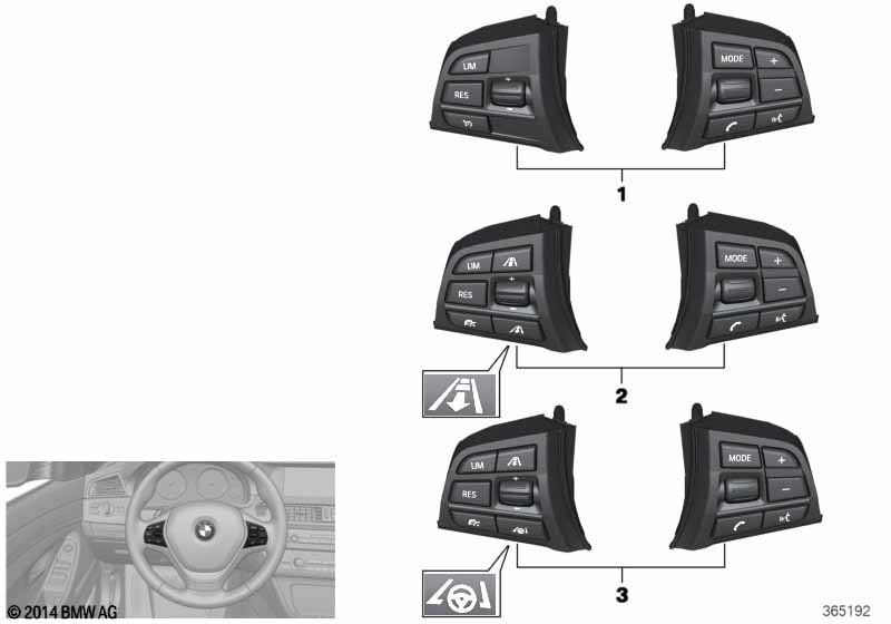 Switch, strng wheel, multifunction Sport