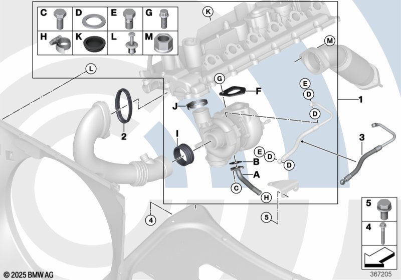 Turbocharger & install kit 'Value Line'
