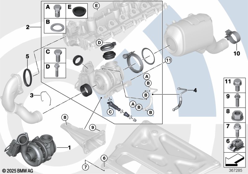 Turbocharger & install kit 'Value Line'