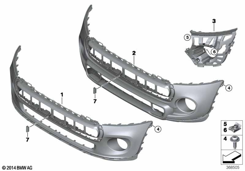 Genuine BMW 07119908722 F56 Screw M6X20 (Inc. One D, Cooper S & One) | Duco Car Parts UK Car Parts