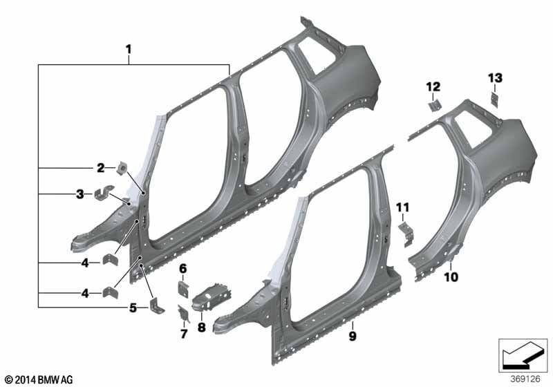 Body-side frame