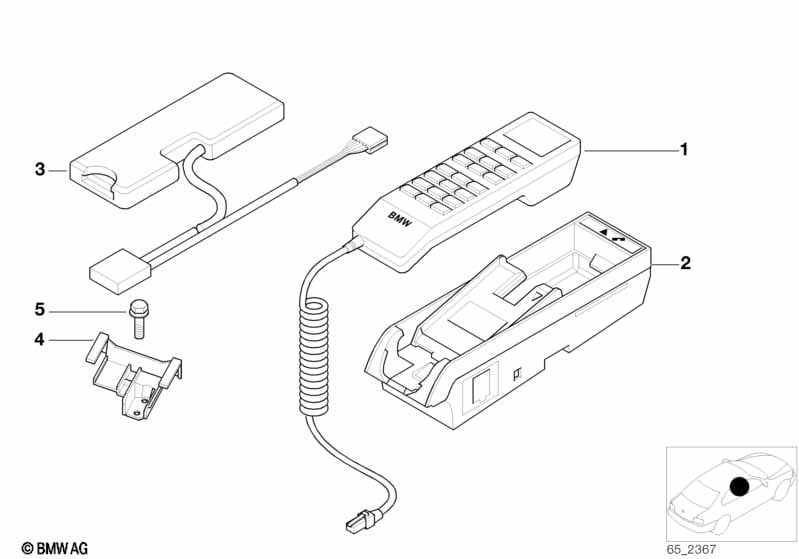 Single parts, SA 629, center console