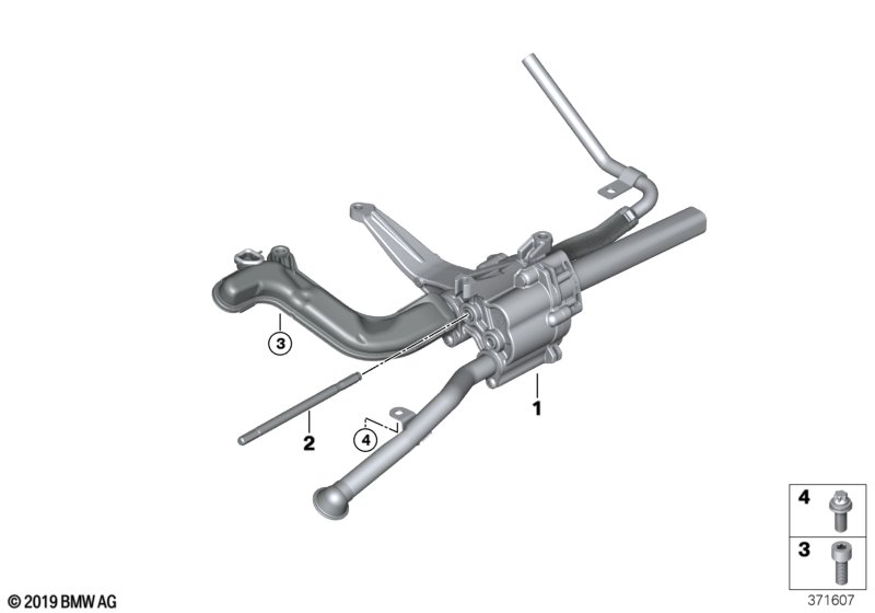 Lubrication syst.,oil pump, single parts