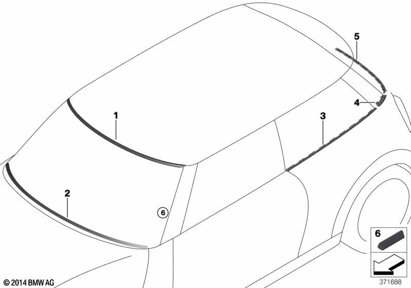 Window mounting parts