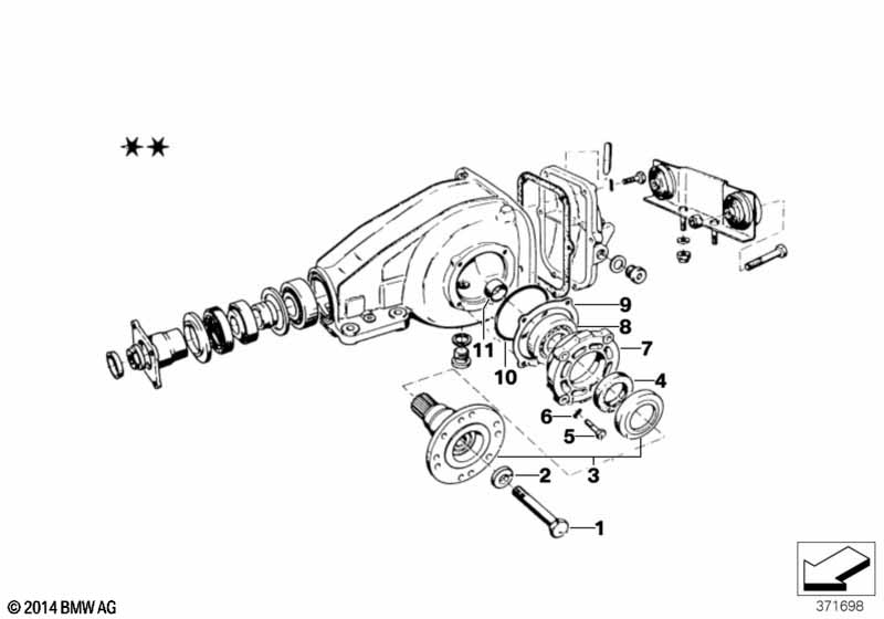 Genuine BMW 33133604218 E21 Shim 0,630mm (Inc. 2002, 316 & 1600GT) | ML Performance EU Car Parts