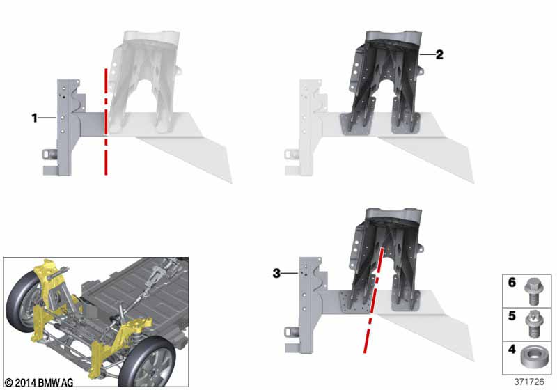 Genuine BMW 39206868683 Shim (Inc. i3s 94Ah Rex, i3 120Ah Rex & i3 94Ah) | ML Performance EU Car Parts