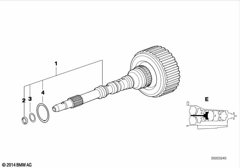 A5S310Z drive clutch E