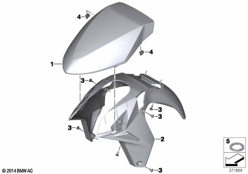 Front wheel fender