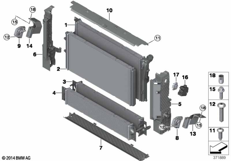 Genuine BMW 17117649147 Sealing Lower (Inc. i8) | ML Performance UK Car Parts