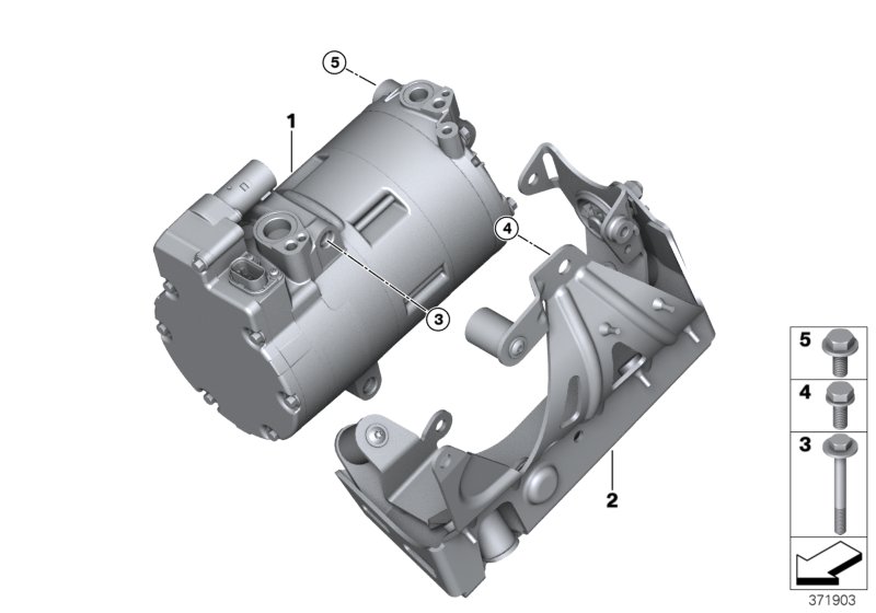 Genuine BMW 64529496108 Electric A/C Compressor (Inc. i8) | ML Performance UK Car Parts