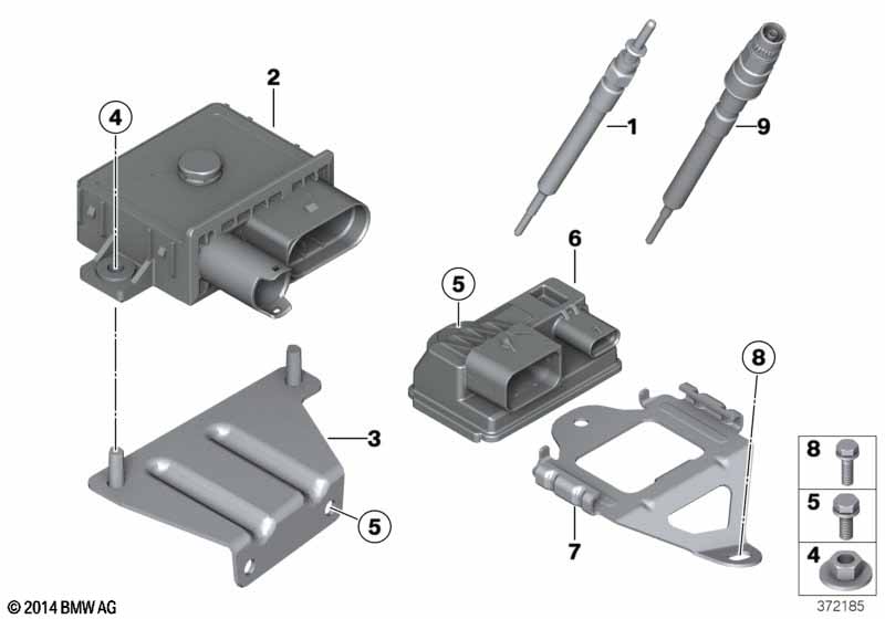 Glow plug unit