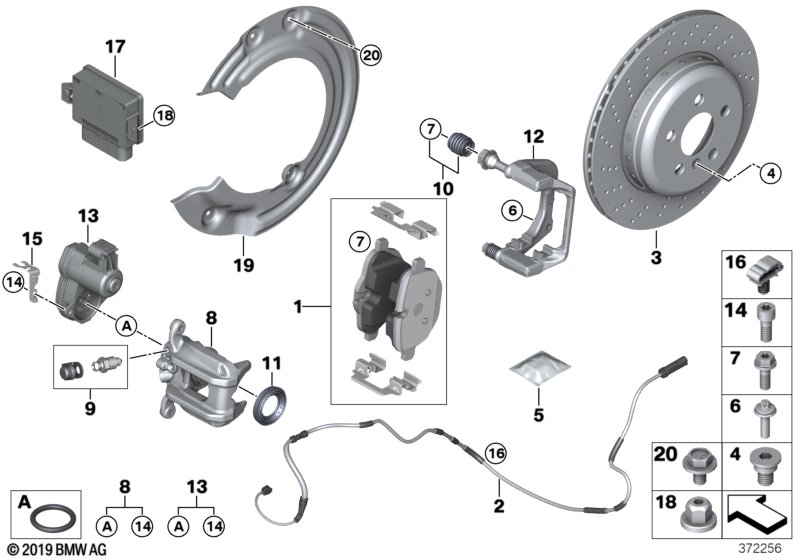 Genuine BMW 34216864023 I15 Cable Bracket, Left (Inc. i8) | ML Performance EU Car Parts