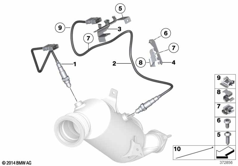 Lambda Probe Fixings