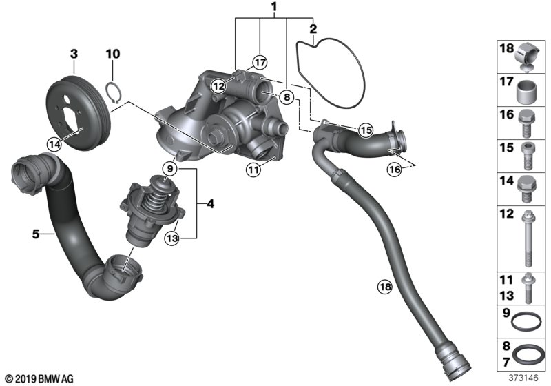 Waterpump - Thermostat