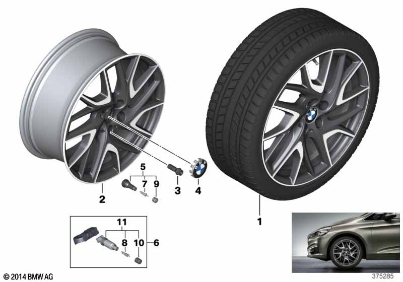 BMW LM Rad Turbinenstyling 487 - 19