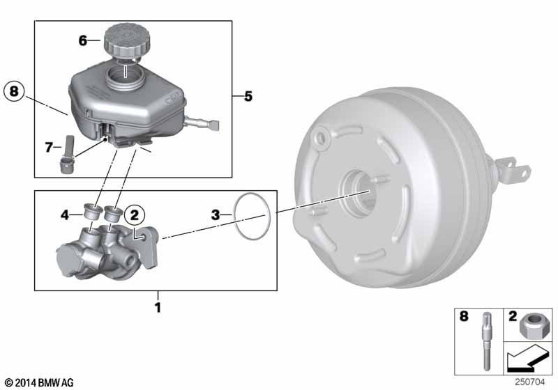 Brake master cylinder