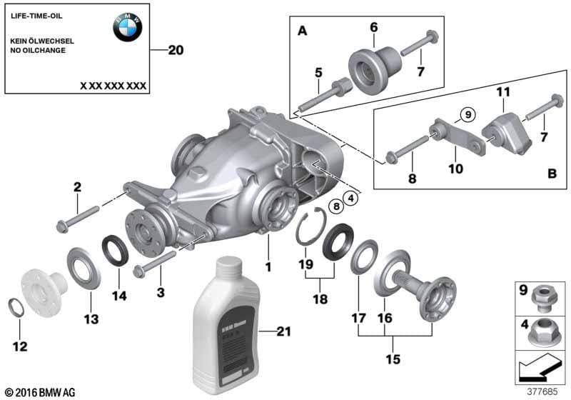 Differential-drive/output