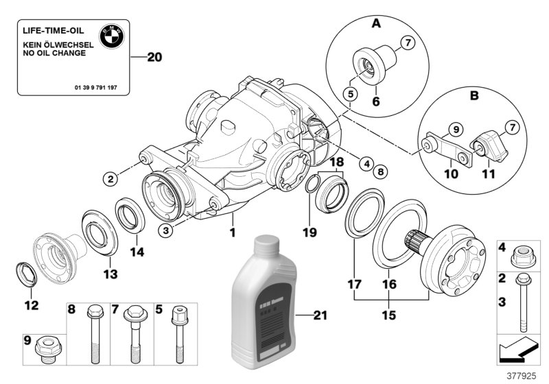Genuine BMW 33176773193 E93 E84 E88 Bracket, Vibration Absorber (Inc. X1 20dX) | ML Performance UK Car Parts