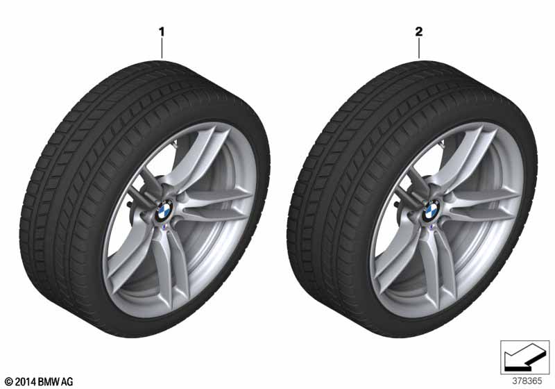 Winter wheel w.tire M V-sp.641M - 19