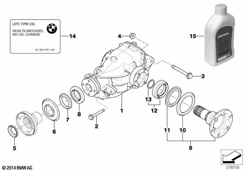 Differential-drive/output