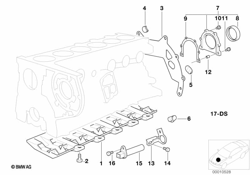 Engine Block Mounting Parts
