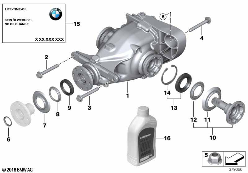 Differential-drive/output