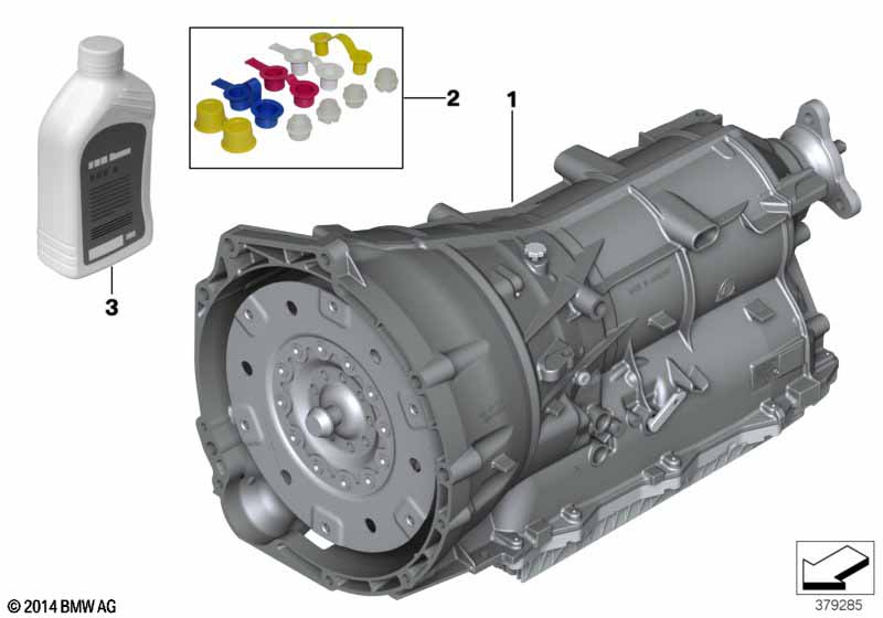 Automatic transmission GA8HP50Z