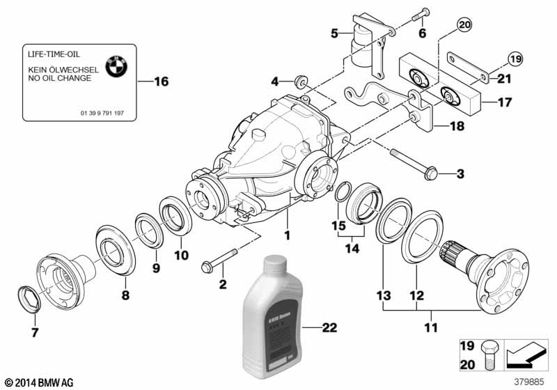 Differential-drive/output