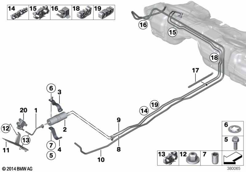 Fuel line / fuel filter