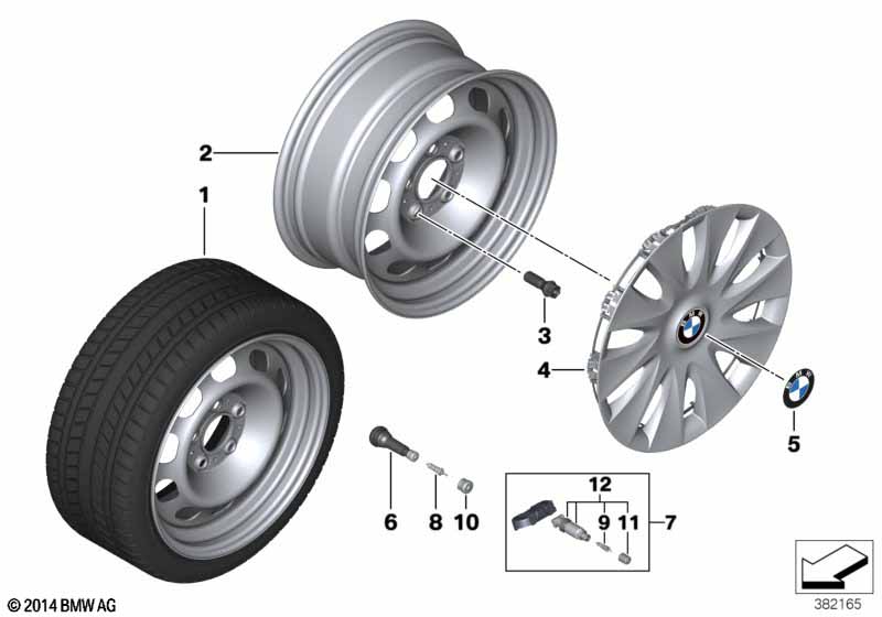 Steel rim styl.12 - 16''
