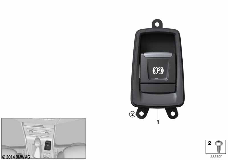 Parking brake switch