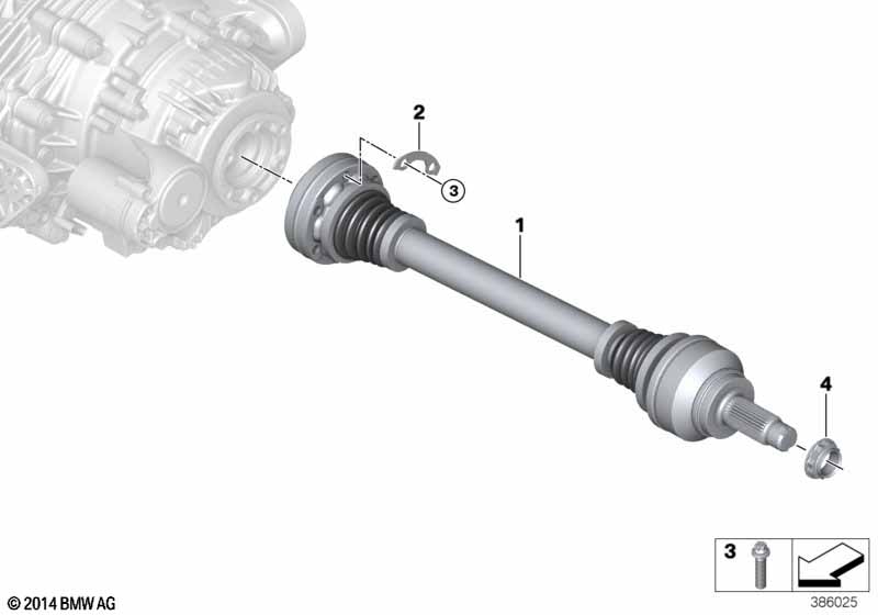 Genuine BMW 33207850144 Reinforcement D=10M (Inc. X5 M & X6 M) | ML Performance UK Car Parts