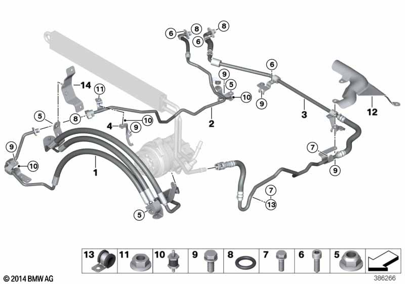Fluid lines / Adaptive Drive