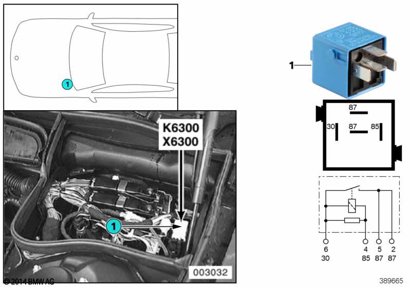 Relay DME K6300