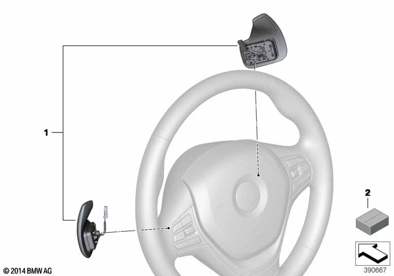 Shift paddles, Sport automatic trans.