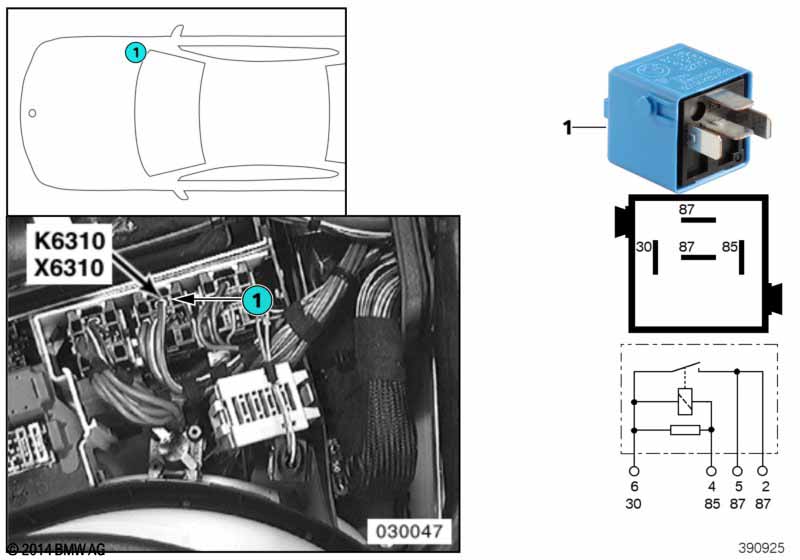 Relay DME 1 K6310