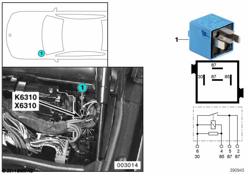 Relay DME 1 K6310