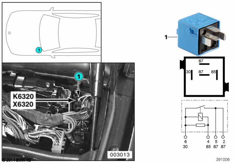 Relay DME 2 K6320