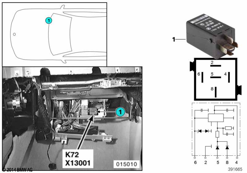 Relay for consumer shutdown K72