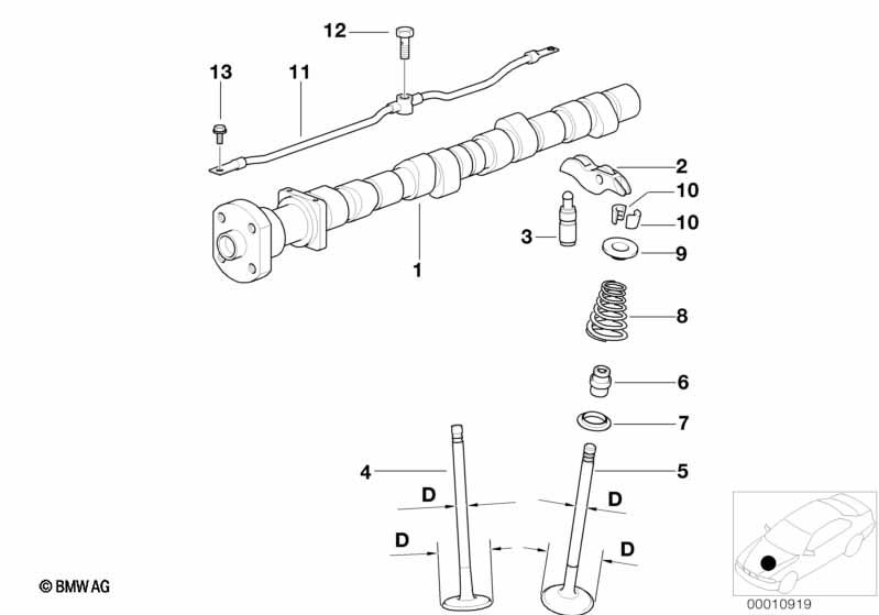 Valve Timing Gear - Cam Shaft