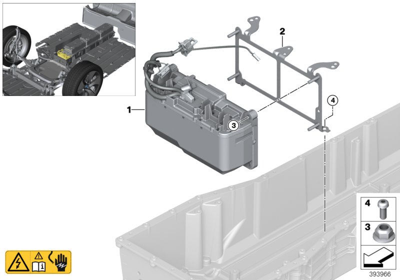 Genuine BMW 61278634209 Safety Box With Wiring Harness, Sealed (Inc. i8) | ML Performance UK Car Parts