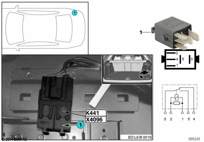 Relay, flashing beacons K441