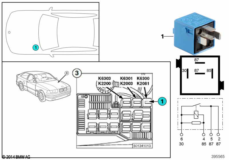 Relay DME K6300